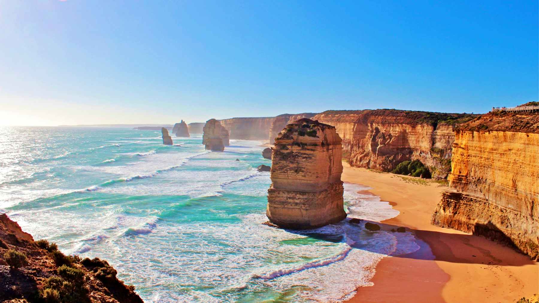 Meer mit Strand in Australien