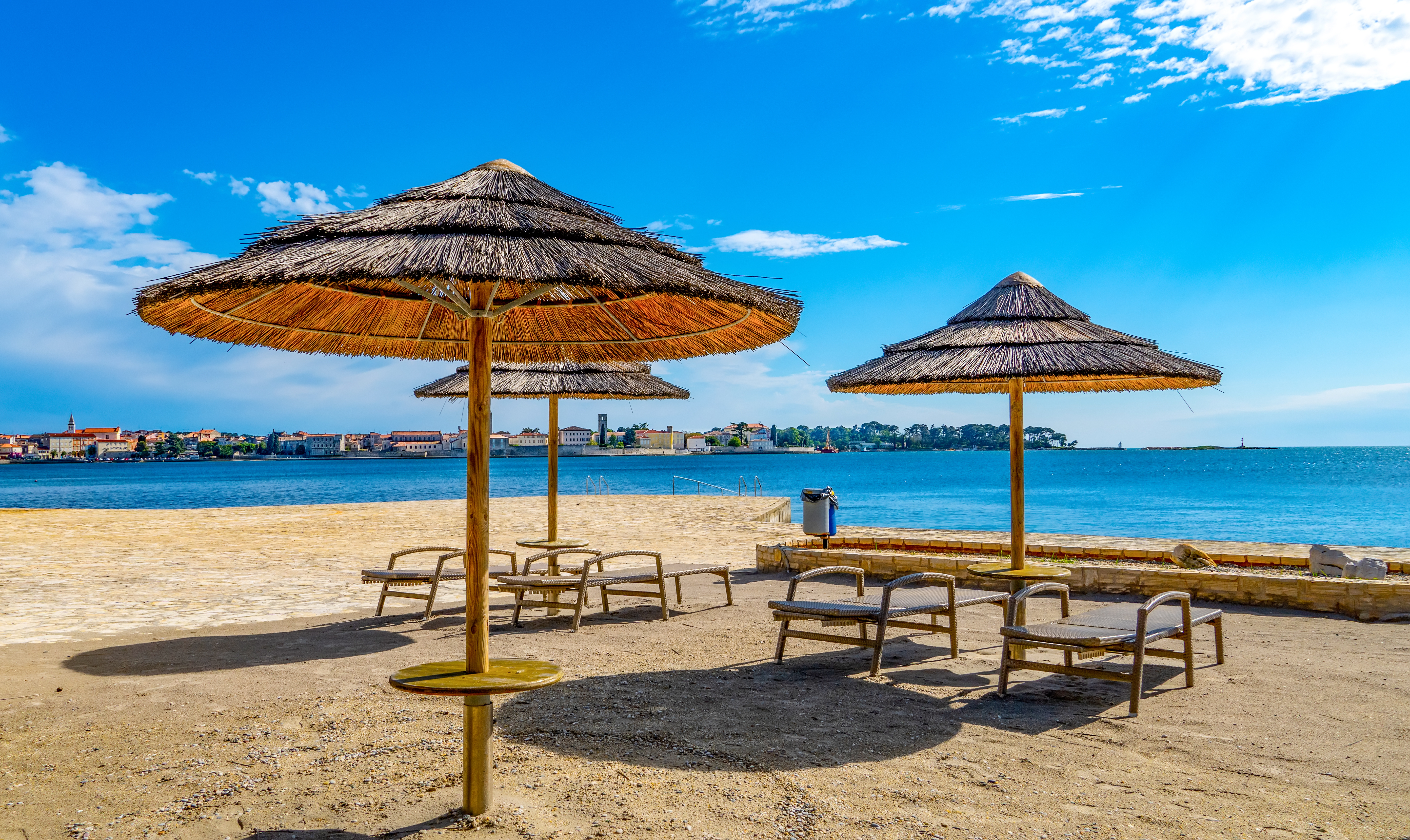 Urlaub Strand Meer Kroatien Istrien