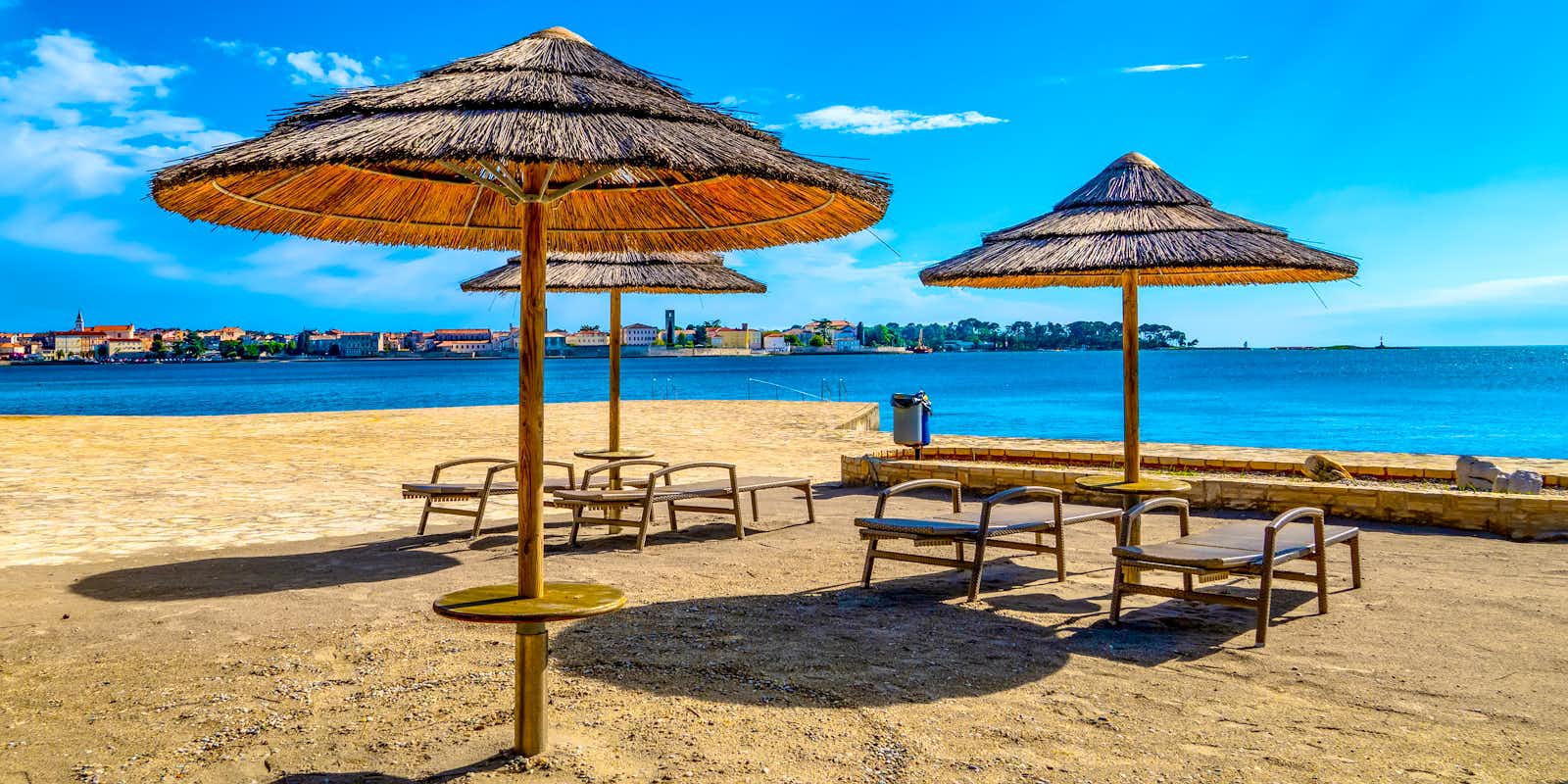 Urlaub Strand Meer Kroatien Istrien