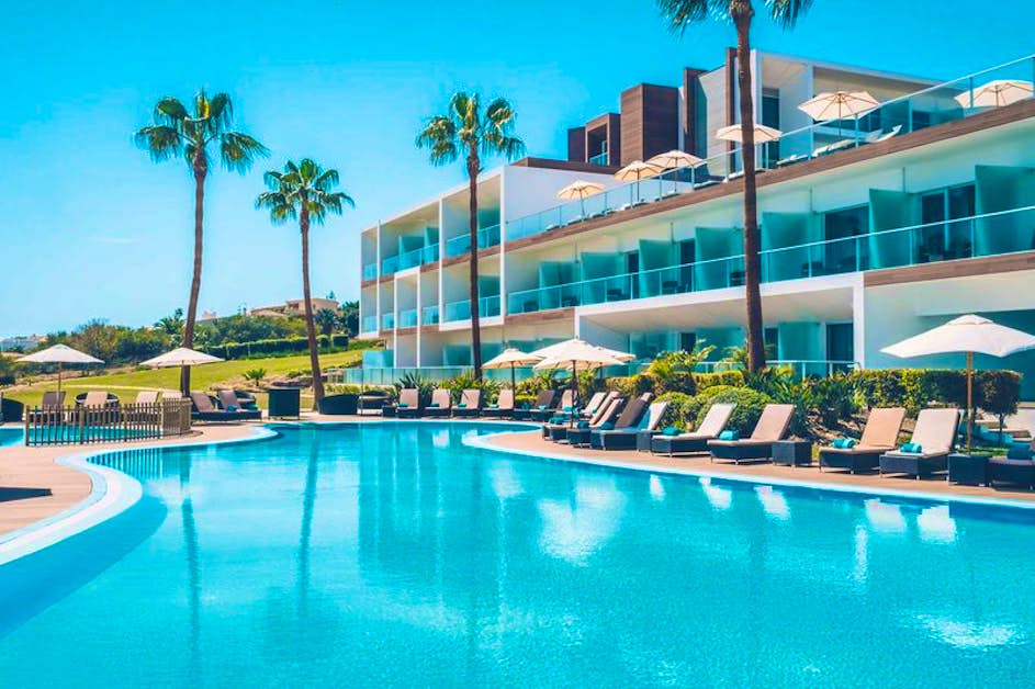 5-Sterne Luxushotel Iberostar Selection Lagos Algarve mit Meerblick und All Inclusive in Portugal