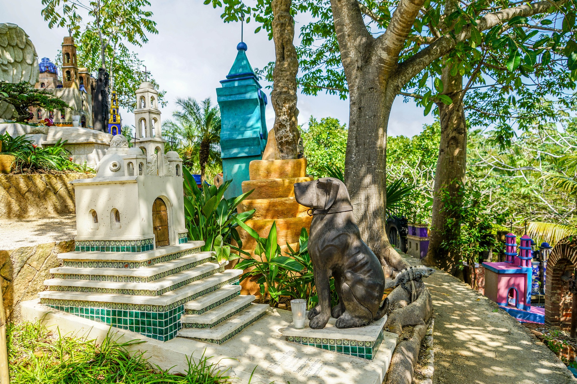 Malerische Maya-Ruinen von Tulum an der karibischen Küste Mexikos