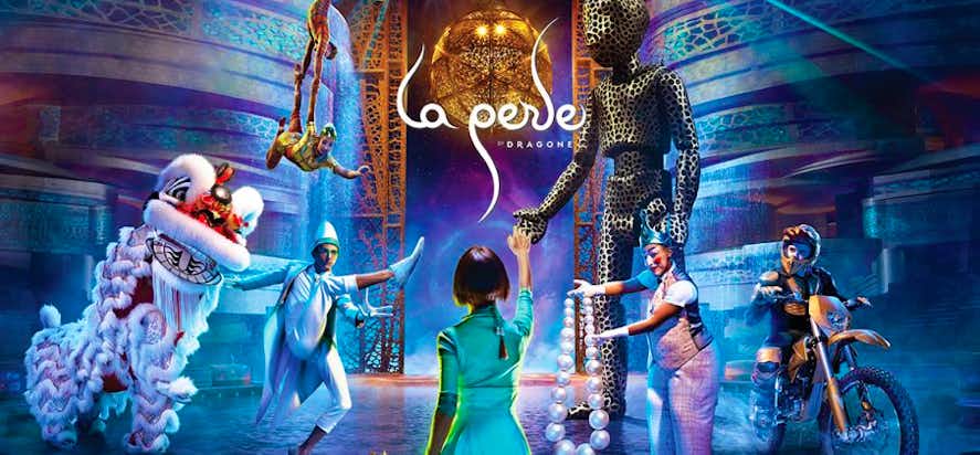 La Perle by Dragone Dubai: Spektakuläre Akrobatik-Show auf der Wasserbühne – Tickets und Erlebnis bei GetYourGuide